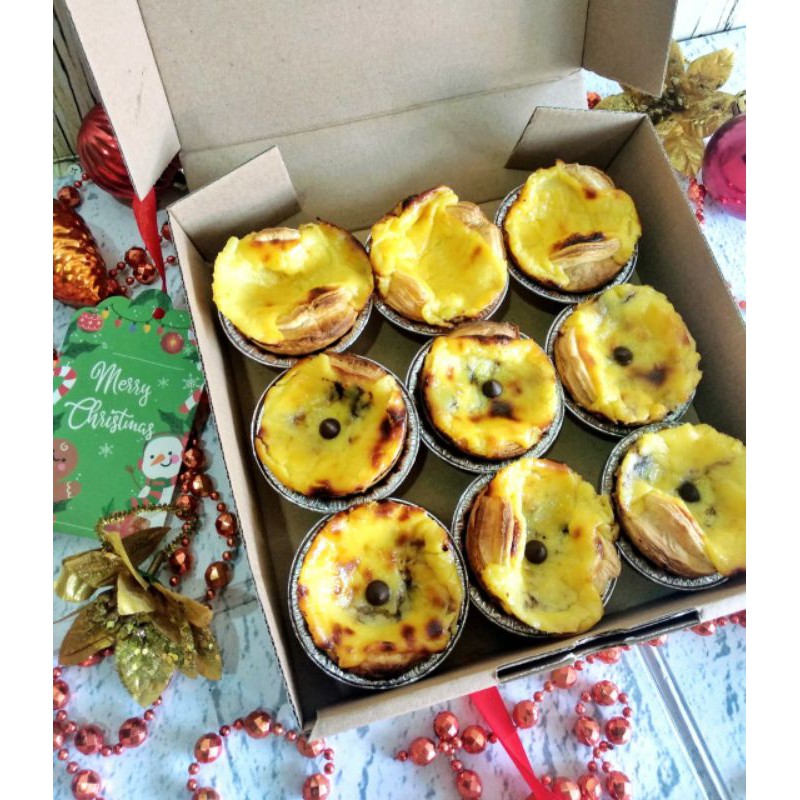 

egg portuguese/ hampers natal / cemilan sehat