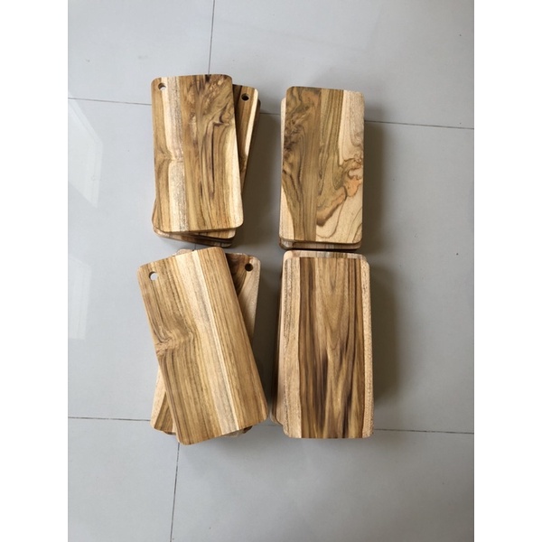 Talenan Kayu 15x30 Kayu Jati Wooden Cutting Board Jati