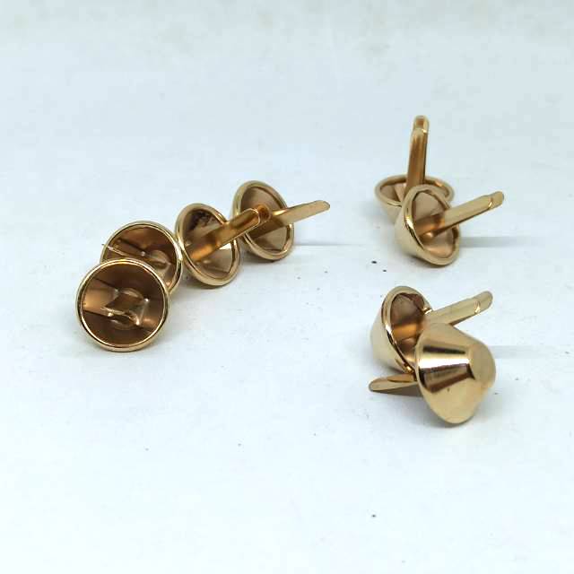 Kaki Tas gold  Perlusin uk 15mm
