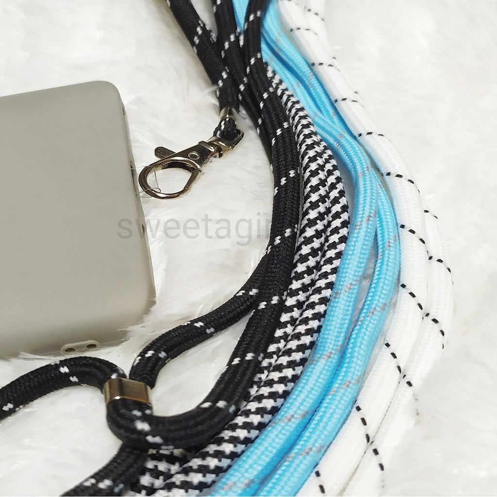 Tali Gantungan Hp Model Mama Gigi Lanyard full Colour - COD / Bisa bayar ditempat - sweetagirls / bahan dari karet tidak gampang molor / besi anti karat / hits 2021 / nagita slavina / sweetacase.id