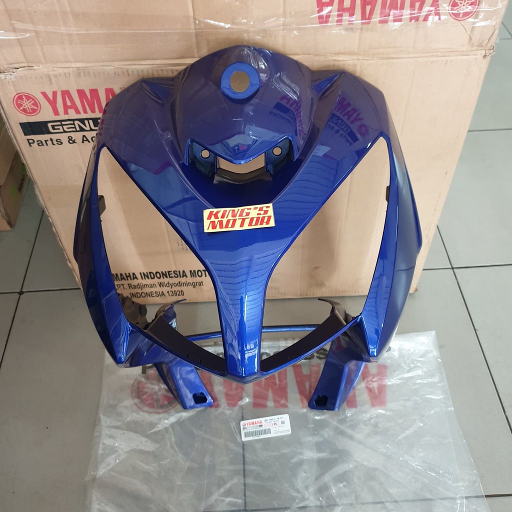 TAMENG DEPAN NOUVO Z BIRU (2D5-P1) ASLI YAMAHA