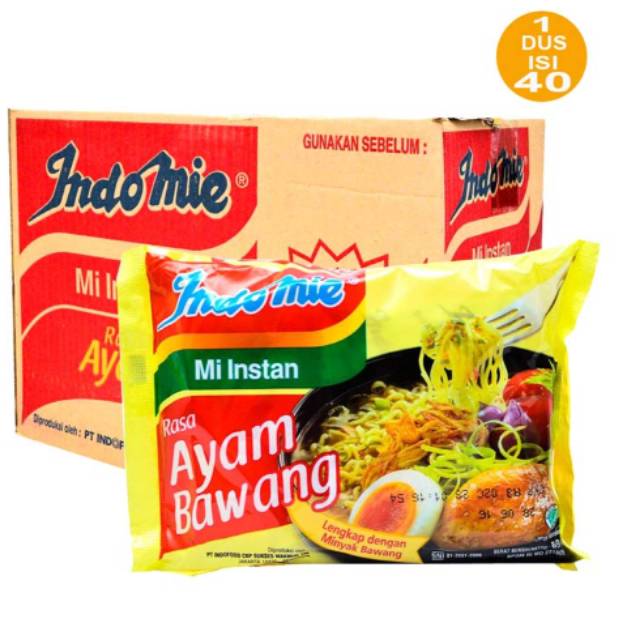 

Indomie Ayam Bawang / Mie Bawang KHUSUS GOJEK