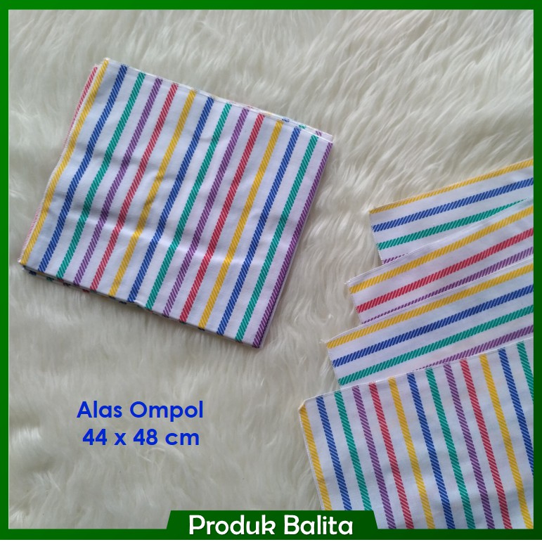 Alas Ompol Bayi / Timal Bayi / 44 x 48 cm Rainbow Lurik Pelangi