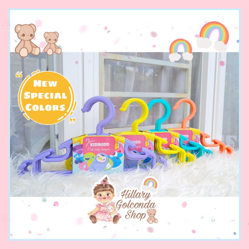 Hanger baju anak 1pak isi 6pcs/hanger lemari/ hanger anak/ gantungan baju anak/ KIDMODO