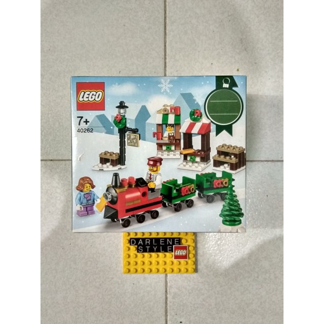 lego seasonal 40262 christmas train ride