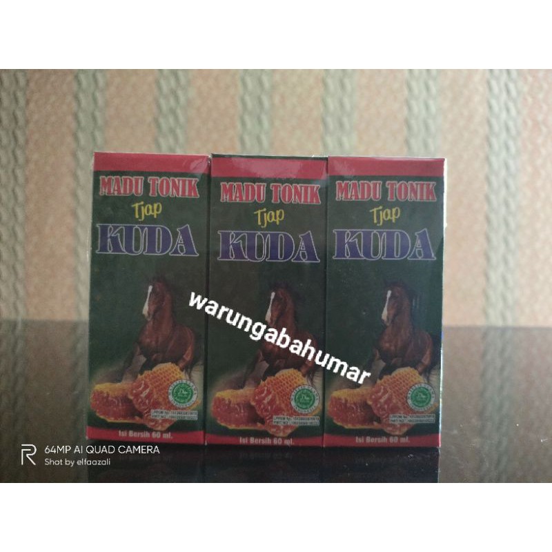 

Madu tonik tjap kuda 6x lebih dahsyat