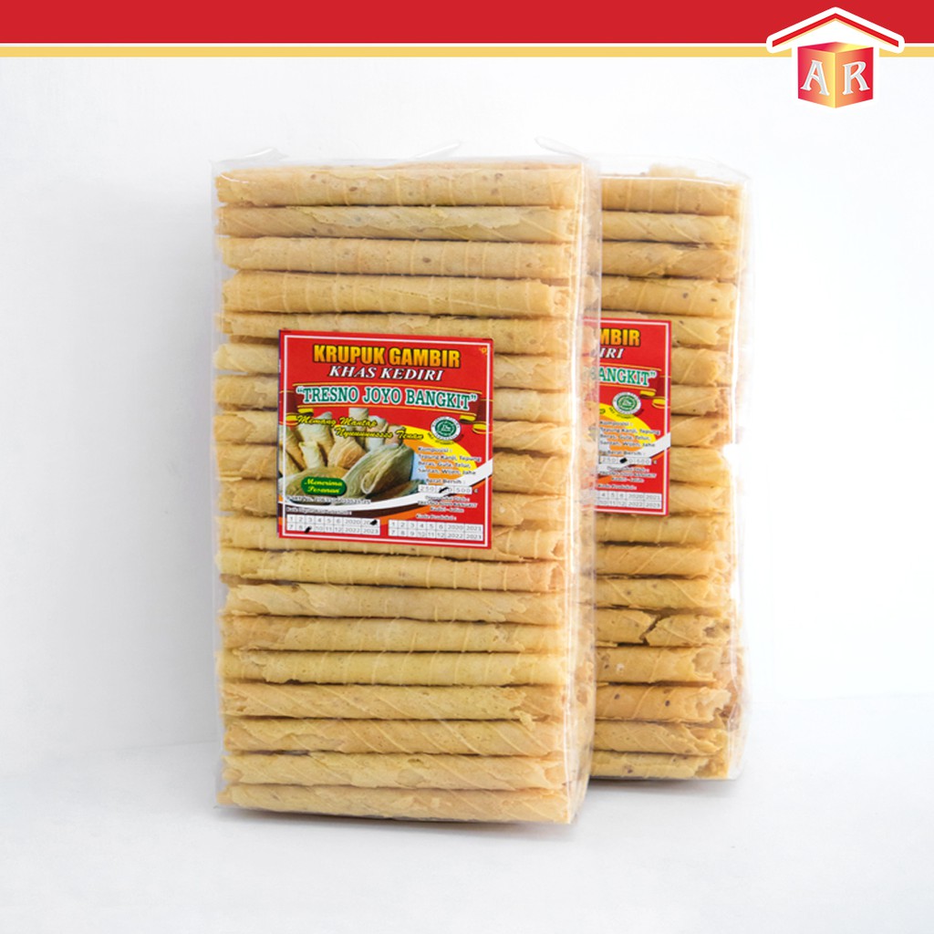 

Kerupuk Opak Semprong Gambir - Cemilan Oleh Oleh Khas Kediri