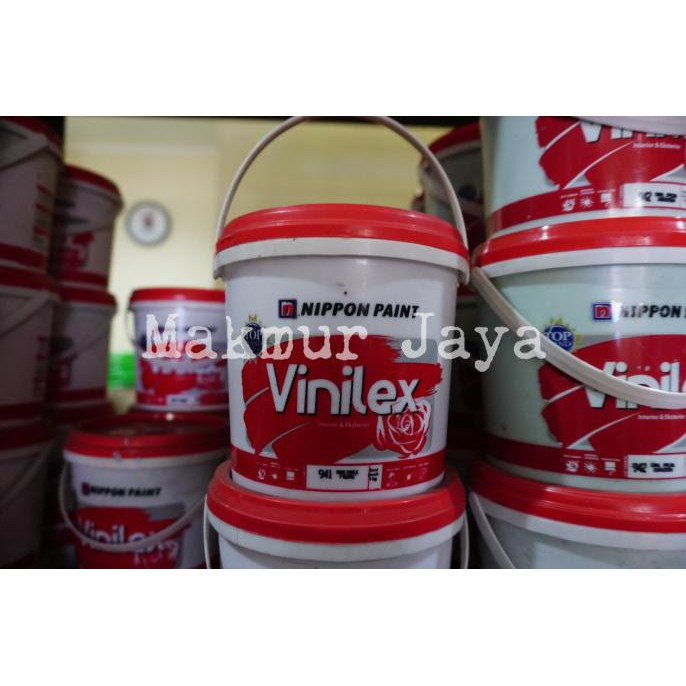 Produk Unggulan] Vinilex 1 Kg Warna Lengkap Cat Tembok Interior Eksterior