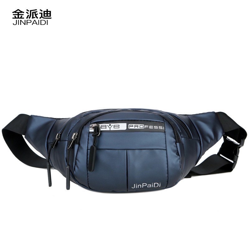 Tas Selempang Waist Bag Pinggang Pria Laki Cowo Cowok Impor Anti Air Mirip Jinpaidi Hongyunda - 601