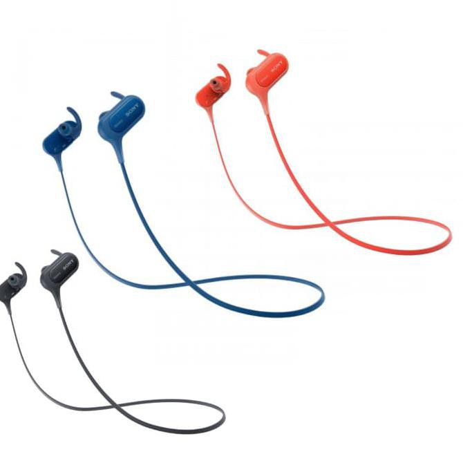 SONY EXTRA BASS SPORTS BLUETOOTH IN EAR HEADPHONE MDR-XB50BS - HITAM