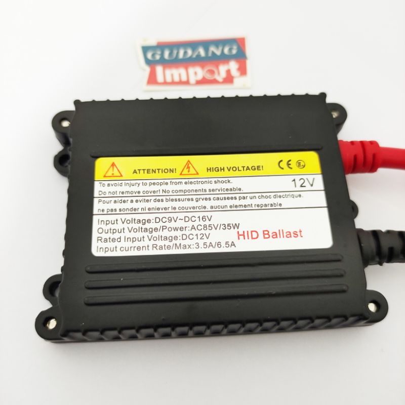 Ballast/Lampu Otomatis HID Ballast 35W/Balast Balas Hid 35 Watt Universal