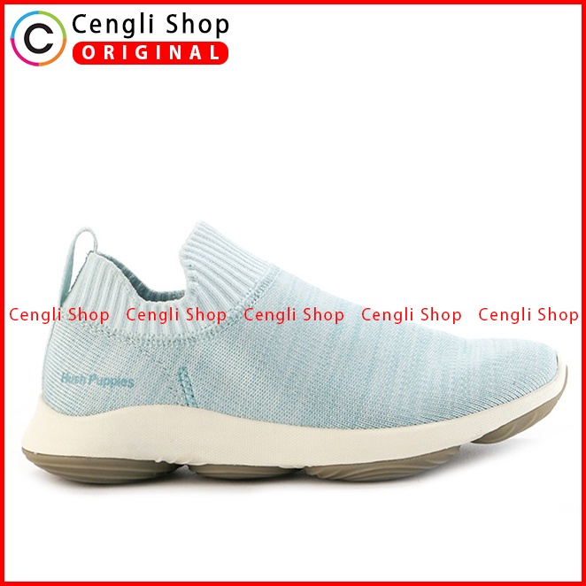 SEPATU SNEAKER WANITA HUSH PUPPIES ORIGINAL CASUAL BRANDED BLUE HW83