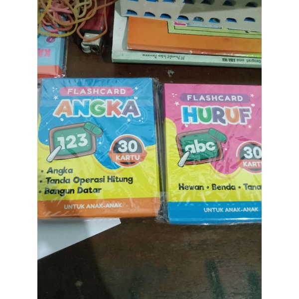 kartu huruf dan angka