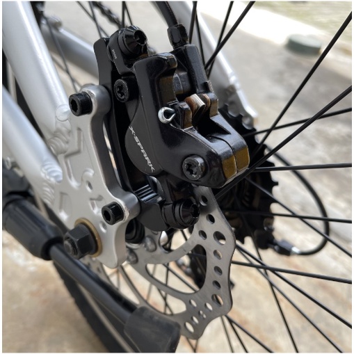 Sepeda Lipat Discbrake Alloy Senator Folding Bike