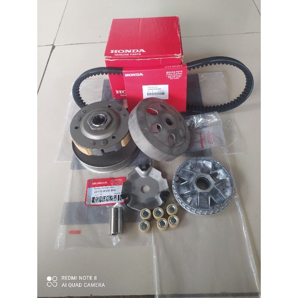 * FULLSET PAKET CVT HONDA VARIO KARBU VARIO TECHNO 110 KARBU KVB *
