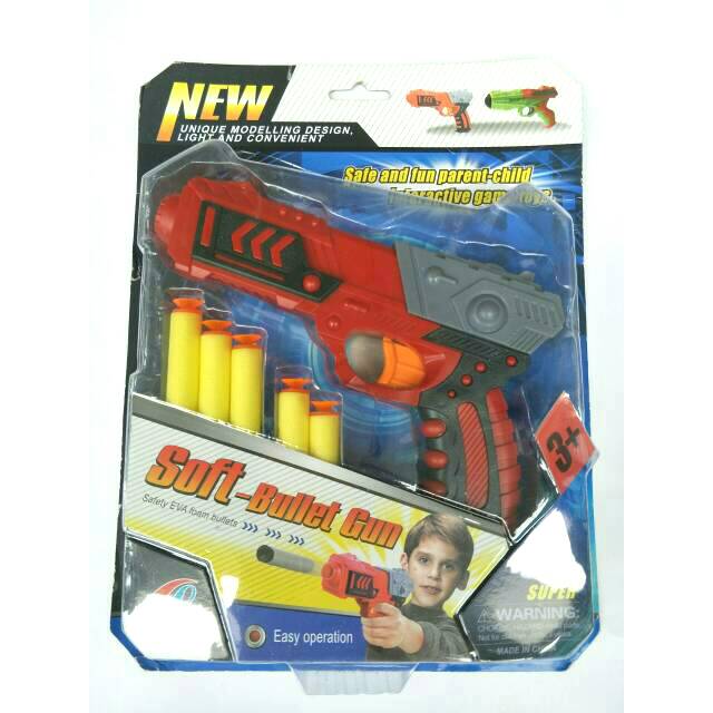 Mainan Pistol Pistolan Nerf Airsoft Gun/Senjata Bagus Murah