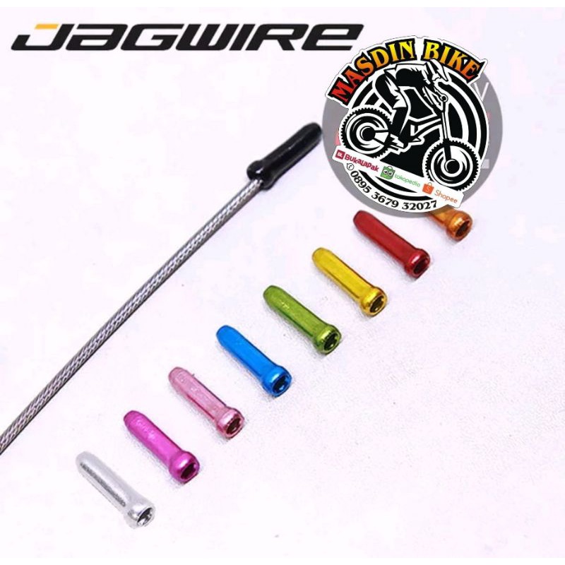End Cup JAGWIRE CABLE END CRIMPS Cable End Crimps End Cup End Cap pelindung ujung shifter ujung kabe