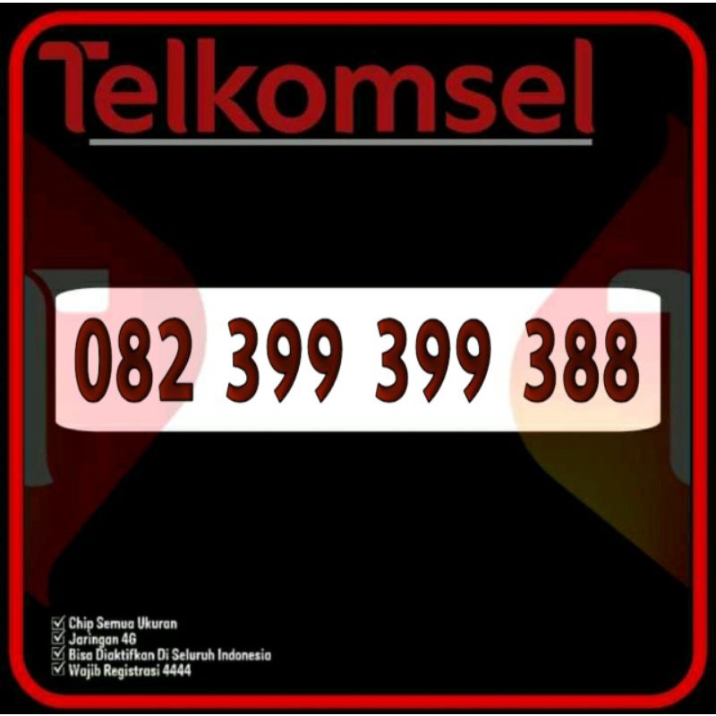 Nomor Cantik Kartu Perdana As Telkomsel Sakti Combo Internet Murah As Abb Abb 399 399 388