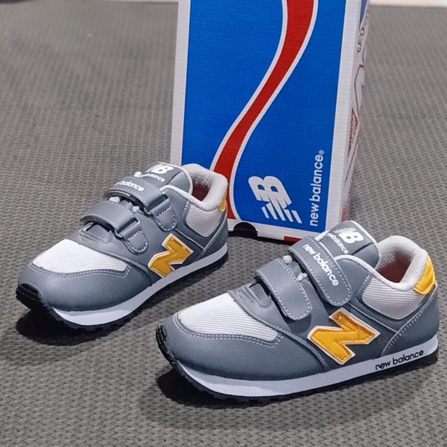 Kaisar- Nb Abu Sepatu Anak Cwok/Cwk Usia 3/6thn Sepatu Anak Laki Laki Sepatu Anak Laki Laki Sepatu A