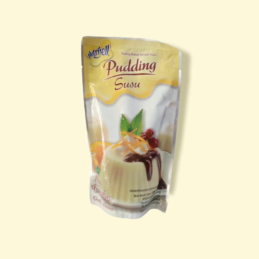 

Nutrijel puding susu vanila 120g