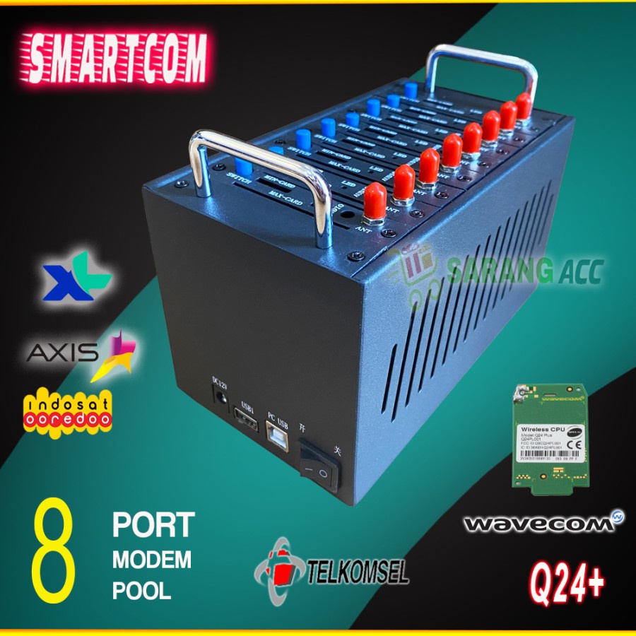 Modem Pool 8 Port , How to use a gsm modem pool to send sms wirelessly ...