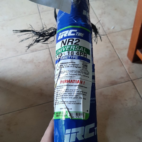 Ban Motor Irc 250 18 Nr2 Nr 2, Ban Luar Motor Ring Pelek 18 New