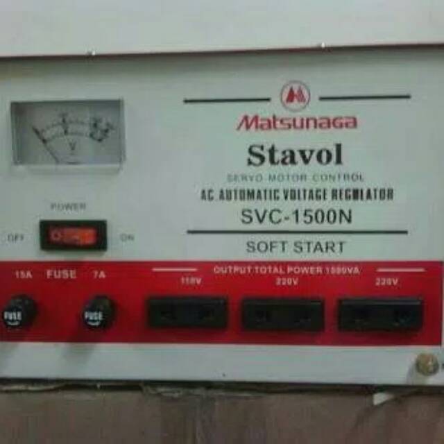 STABILIZER MATSUNAGA 1500VA