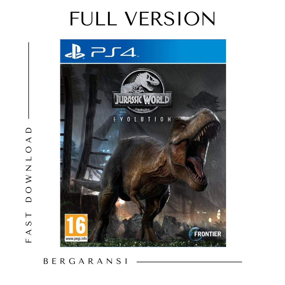 Game PS 4 : Jurassic World Evolution PS4 Fast Download (PKG File)