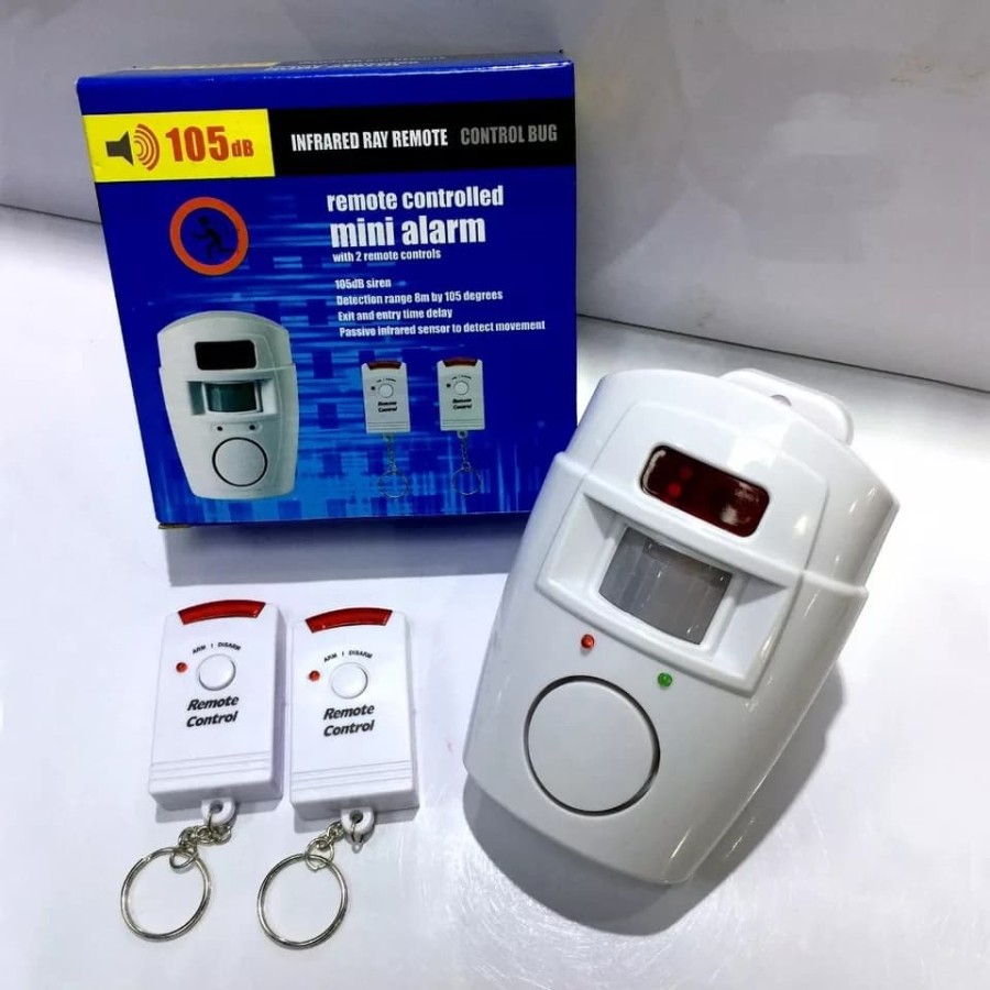 ALARM ANTI MALING SENSOR GERAK REMOTE