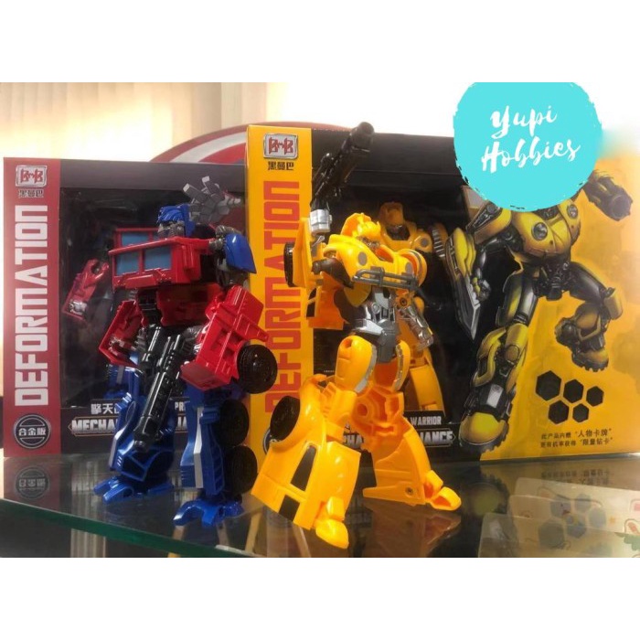 Paket Murah Robot bmb TRANSFORMERS - Optimus Prime & Bumblebee