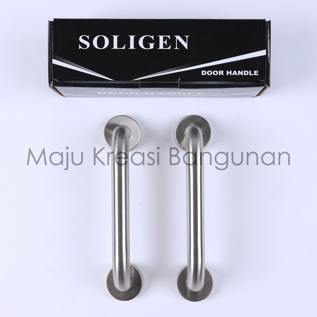 Pull Handle SOLIGEN Tarikan Pintu Garasi Stainless Steel Gagang Pegangan Bulat Handel