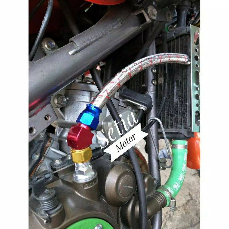 Cover tutup stang oli serat Thailand vixion byson Scorpio xabre MT25 R15 R25 Byson Verza Cb150r