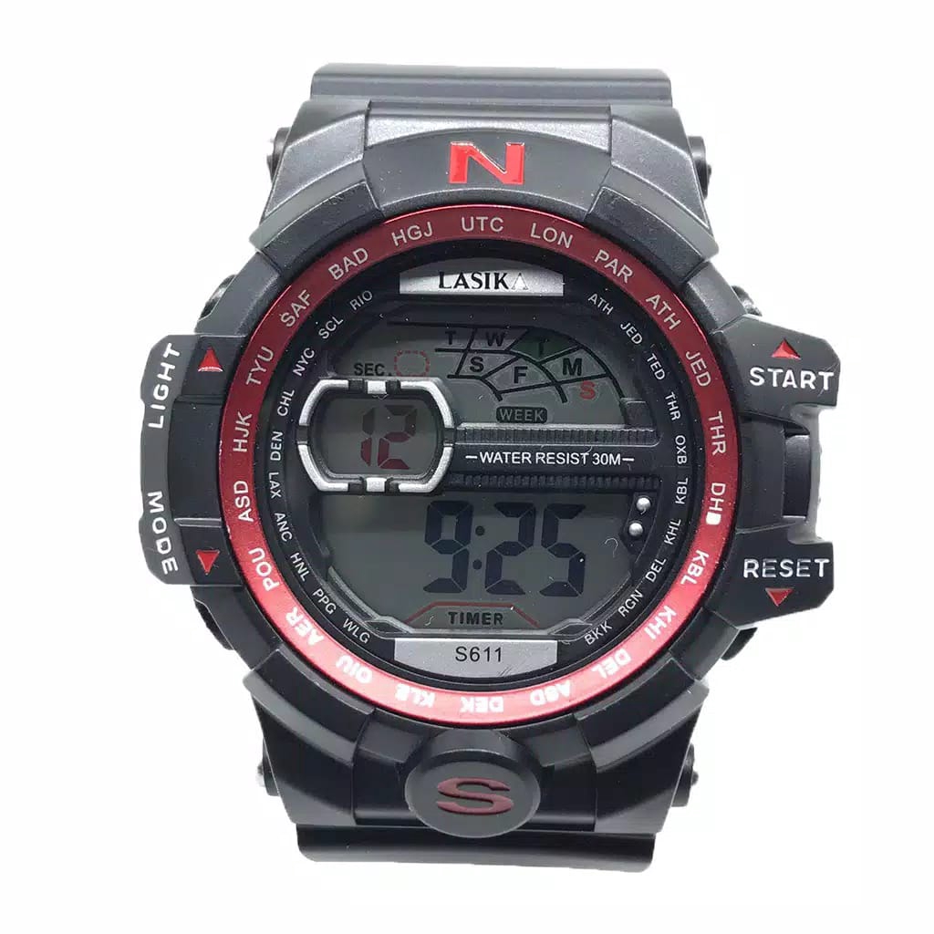 Jam Tangan Pria Sporty Anti Air Lasika Original LSK-611