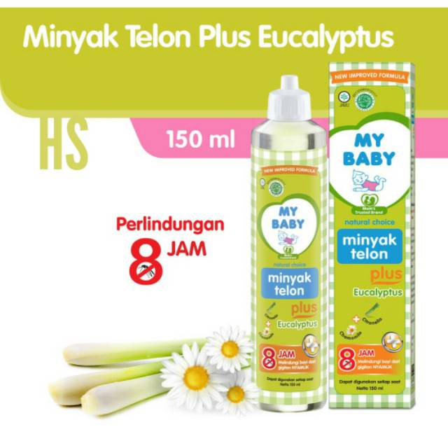 My Baby Minyak Telon Plus 8 Jam / Lavender