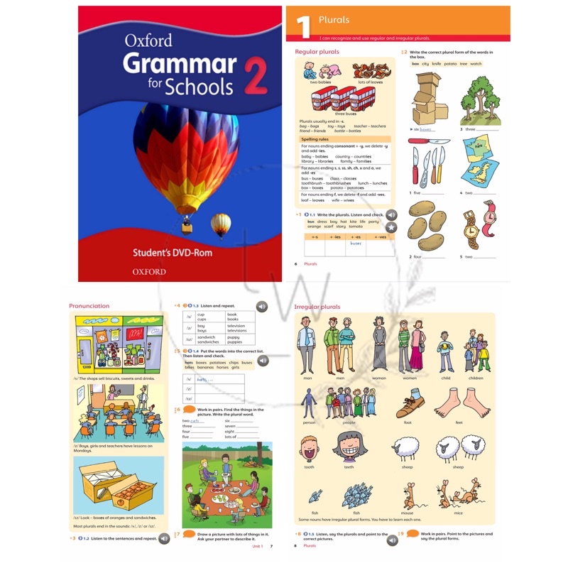 Oxford Grammar for Schools 1 2 3 4 5 Student’s Teacher’s Book Audio - Buku Inggris Anak-Level 2 (PDF)