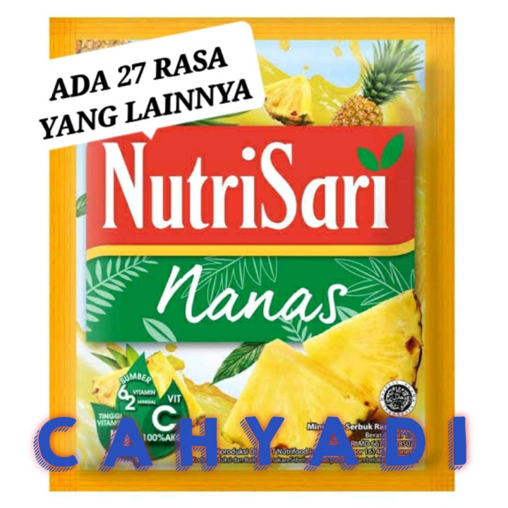 

Nutrisari Nanas / Renceng ( 10 Sachet )