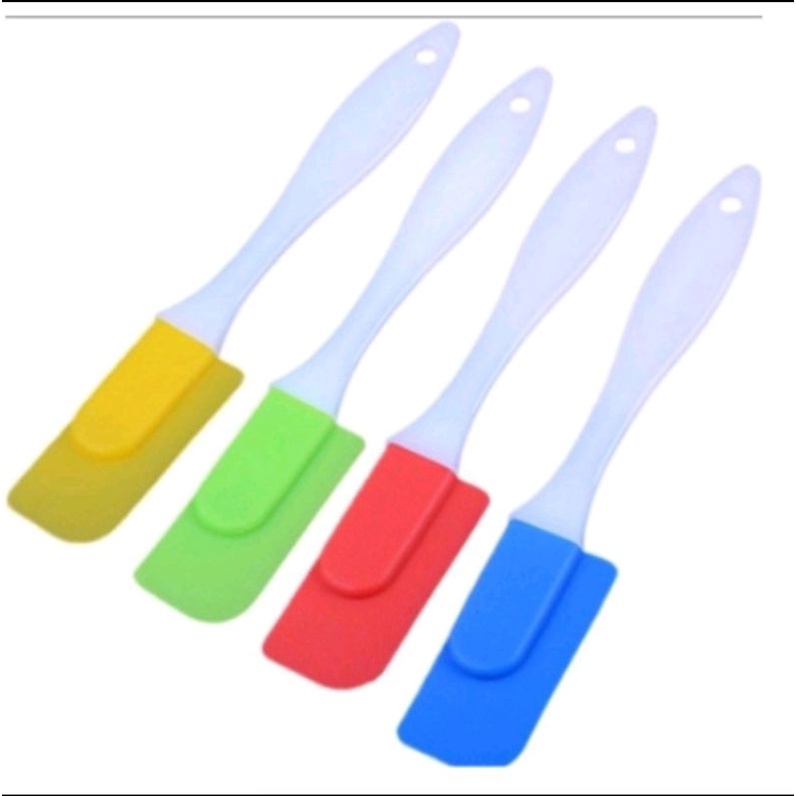 US209 Spatula Silicone Alat aduk adonan Kue Anti Lengket By Toko Haji Usman