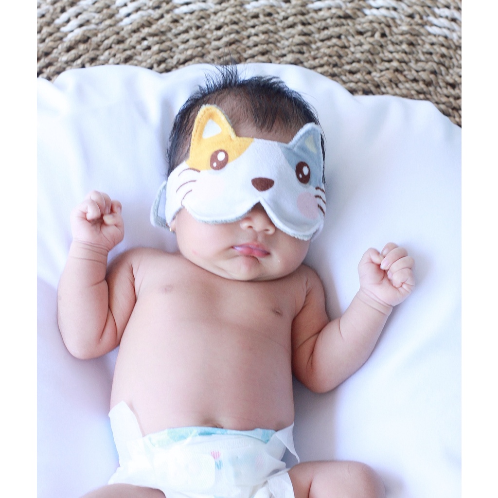 TINGTONG - Penutup Mata Bayi - Baby Eye Mask - Kacamata Jemur Bayi Karakter