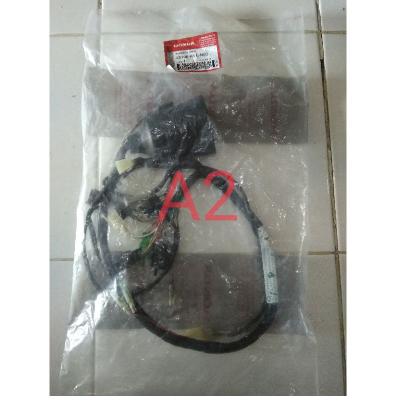 Cable kable kabel body bodi wire harness supra x 125 new karbu 32100-KVL-N00 original AHM