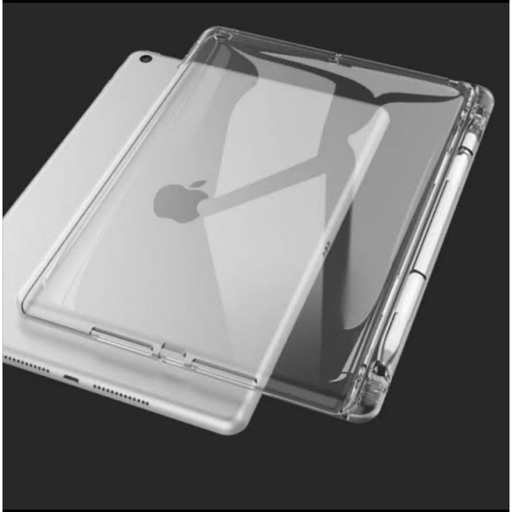 Silicone Clear IPAD MINI 6 IPAD 7 8 9 10.2 IPAD PRO 11 AIR 4 5 CASE apple pencil stylus Holder cover