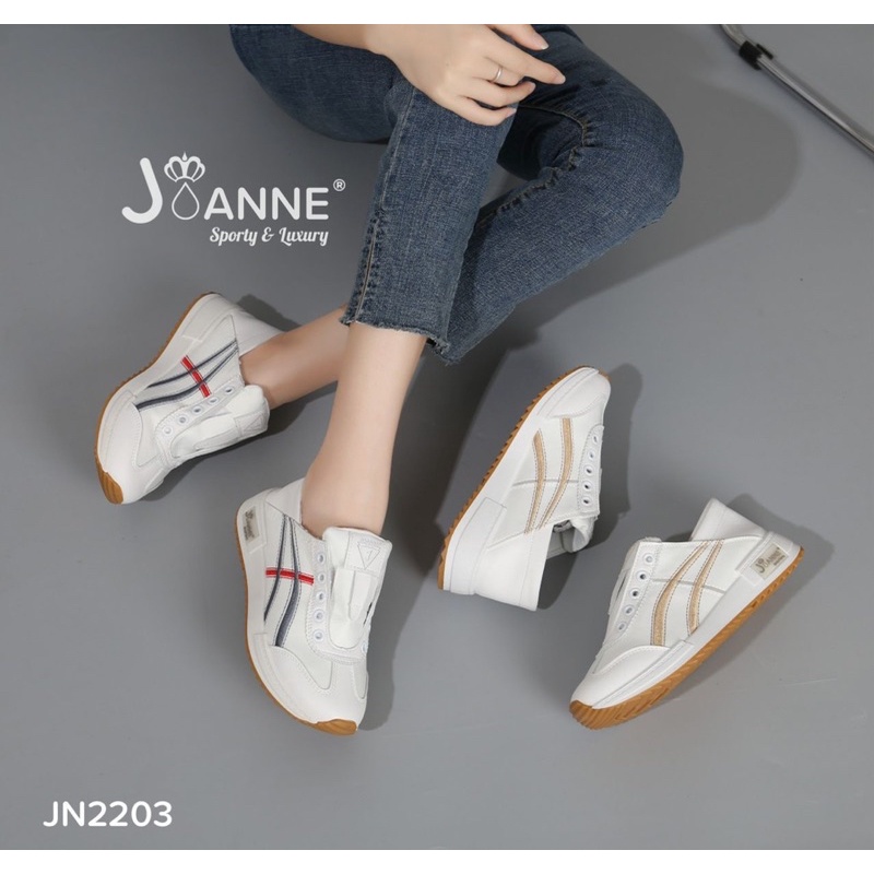 JOANNE 2 Fungsi Slip On Sneakers Shoes JN2203 [ORIGINAL BRAND]