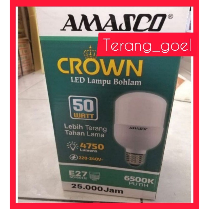 Lampu Led Crown 50 Watt Amasco