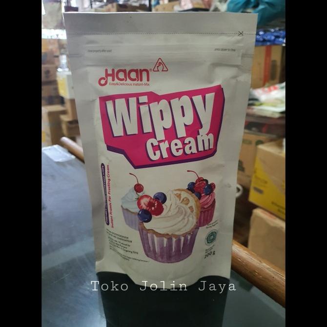 

favorit] 200g Haan wippy cream pouch / whipping cream bubuk instant