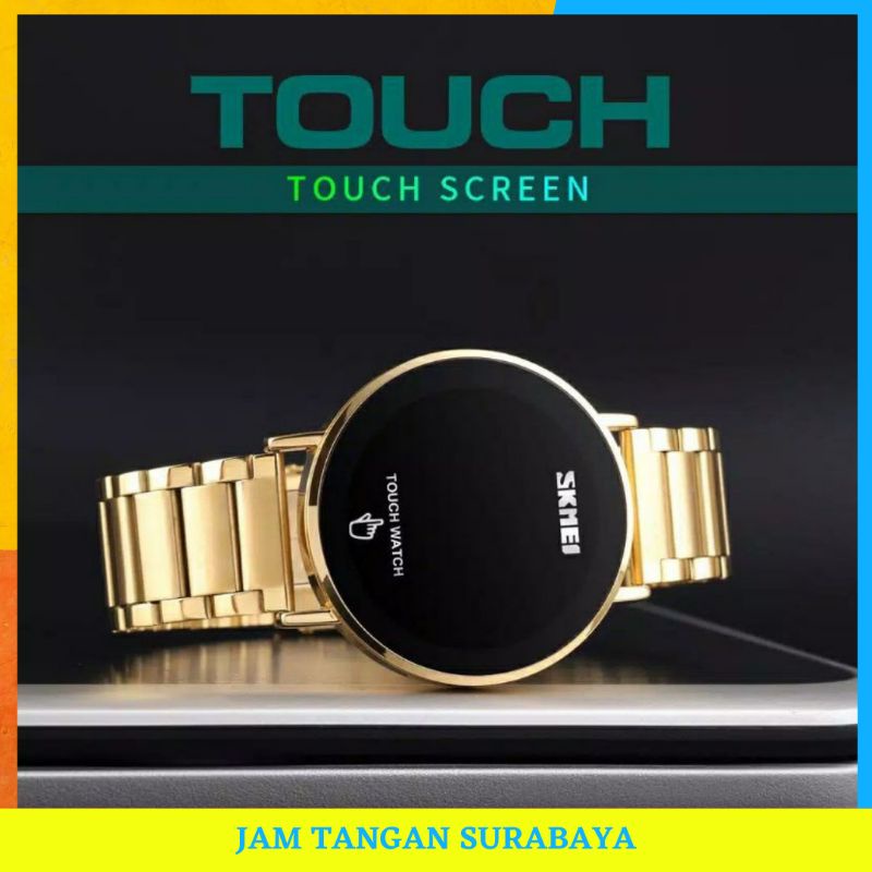 [ COD ] JAM TANGAN PRIA / WANITA  SKMEI 1550 ORIGINAL TOUCH SCREEN ANTI AIR