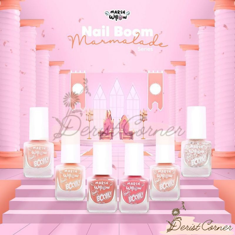 Marshwillow Boom Nail Polish Marmalade Series-Kutek Cat Kuku Marshwillowa