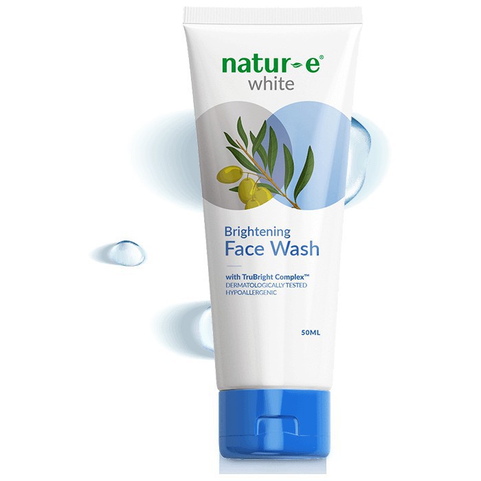 NATUR-E WHITE BRIGHTENING FACE WASH 50ML