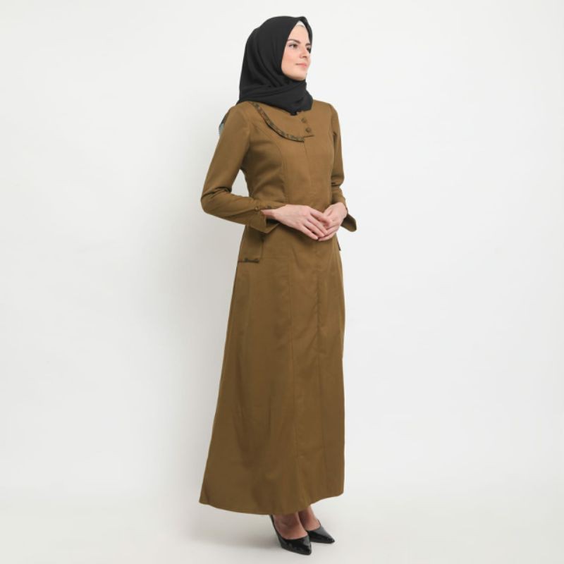 Gamis Pemda /gamis dinas /Pemda seragam dinas /Pemda seragam khaki/ seragam ASN baju PNS