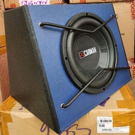 AKTIVE SUBWOOFER  AUDIO MOBIL CARMAN TYPE1011 DC12V CAR AUDIO SYSTEM 10INC