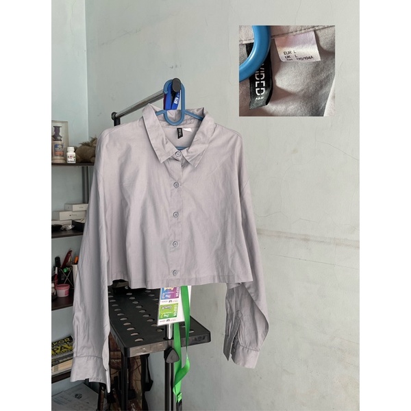 Kemeja / Shirt Crop H&M
