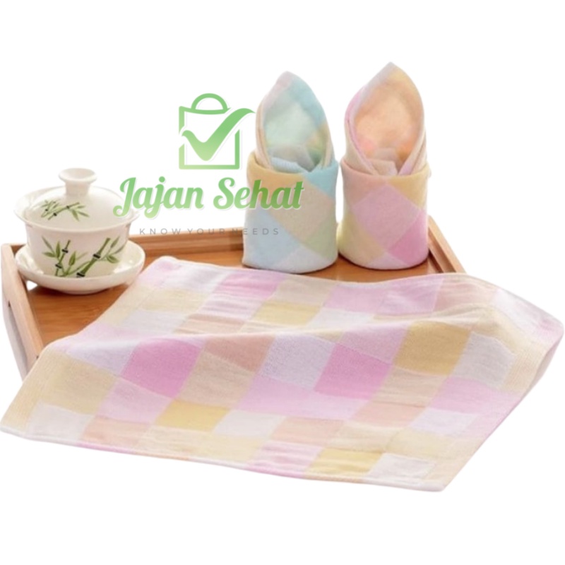 KAIN LAP PIRING SERBET MOTIF SQUARE JAPAN